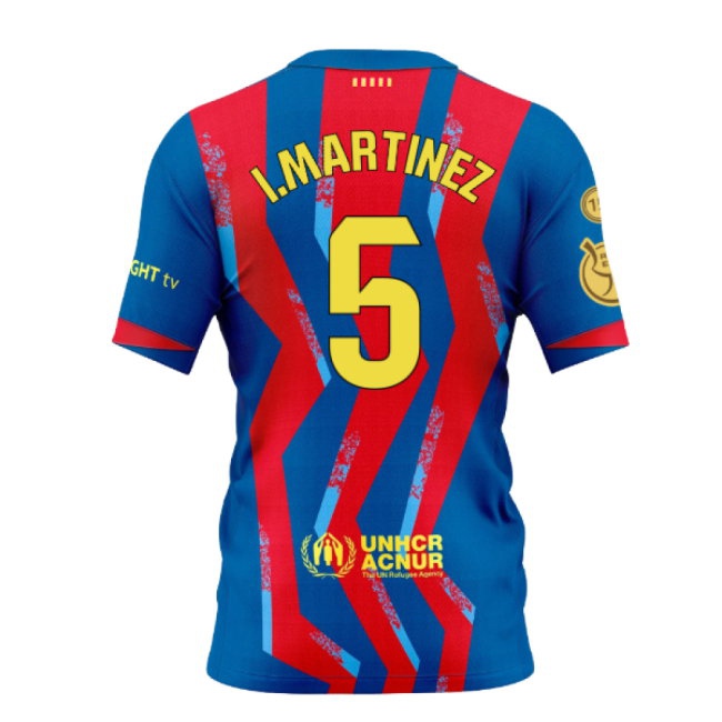 2025-2026 Barcelona Fourth Special Edition Shirt (I.Martinez 5) — Buy Now