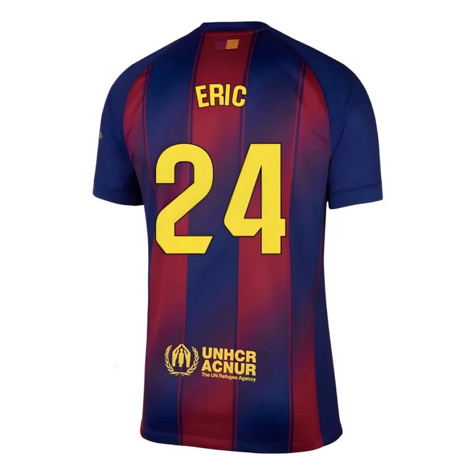 2025-2026 Barcelona Home Shirt (Eric 24) — Shop Online