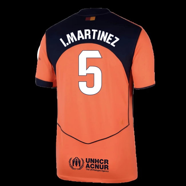 2025-2026 Barcelona Third Shirt (I.Martinez 5) — Buy Now