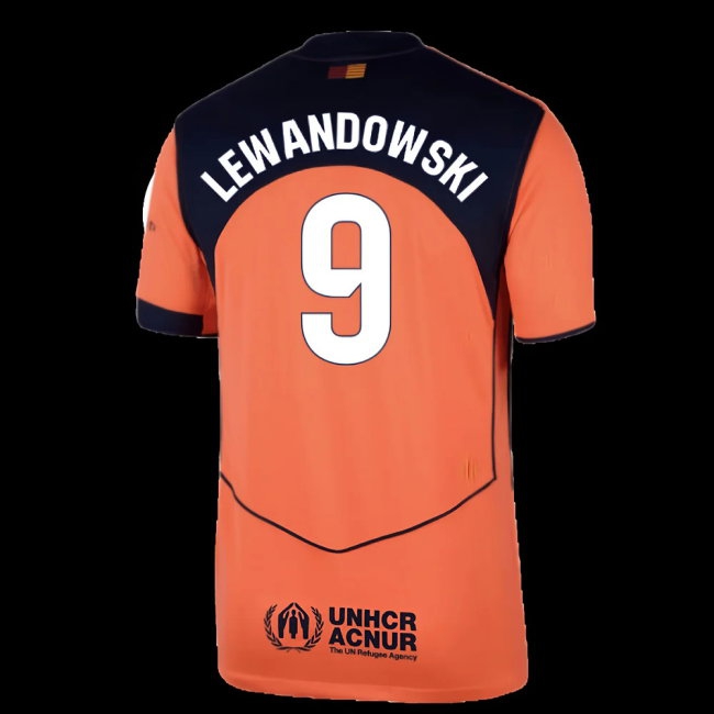 2025-2026 Barcelona Third Shirt (Lewandowski 9) — Shop Now
