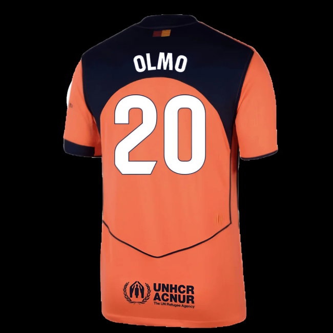 2025-2026 Barcelona Third Shirt (Olmo 20) — Buy Now