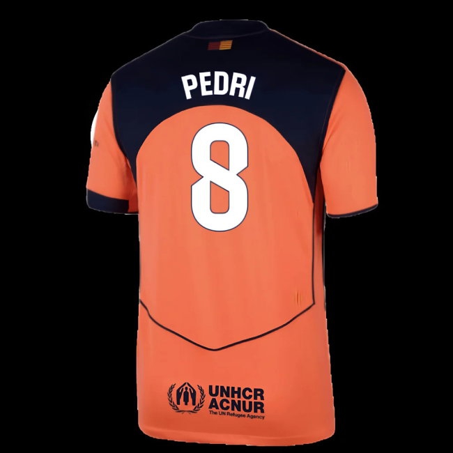 2025-2026 Barcelona Third Shirt (Pedri 8) — Buy Now