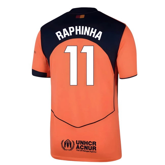 2025-2026 Barcelona Third Shirt (Raphinha 11) — Buy Now