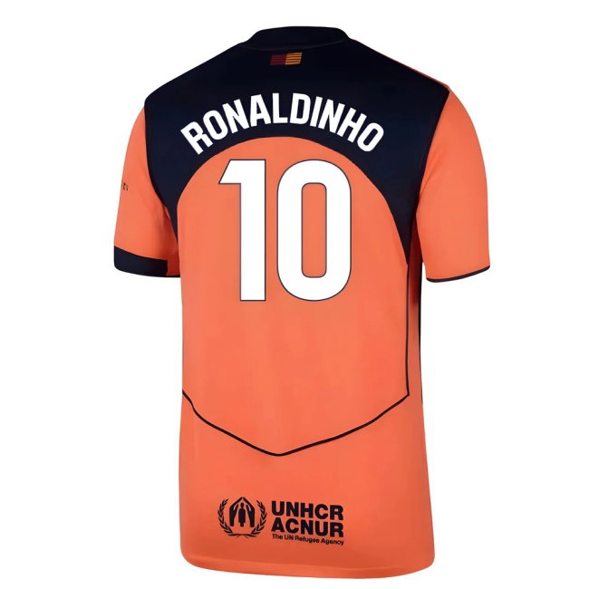 2025-2026 Barcelona Third Shirt (Ronaldinho 10) — Shop Online