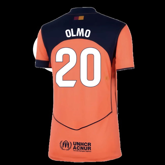 2025-2026 Barcelona Third Shirt (Womens) (Olmo 20) — Buy Online