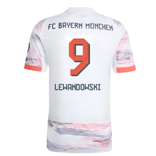 2025-2026 Bayern Munich Away Shirt (Lewandowski 9) — Buy Online