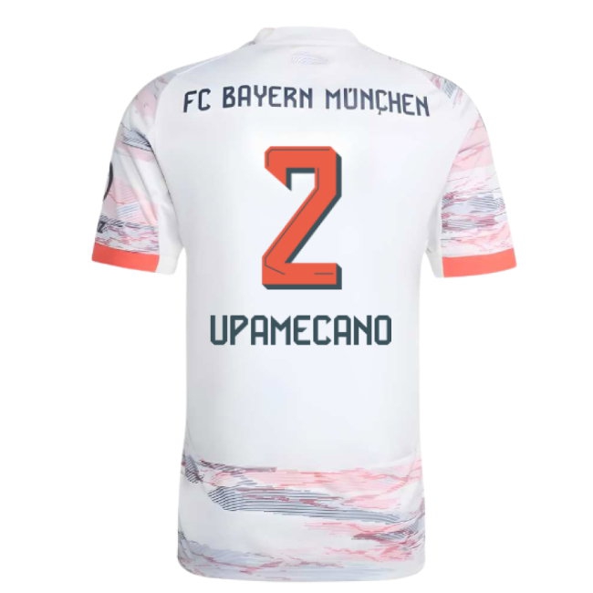 2025-2026 Bayern Munich Away Shirt (Upamecano 2) — Buy Online