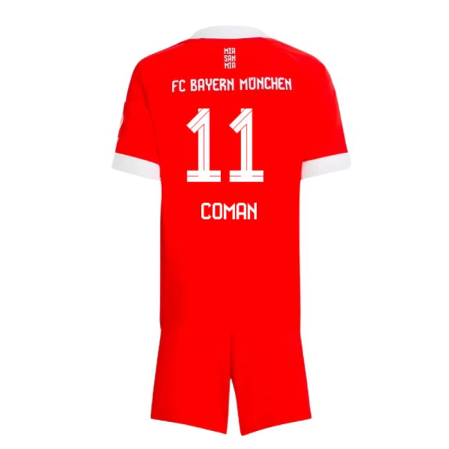 2025-2026 Bayern Munich Home Mini Kit (Coman 11) — Shop Online