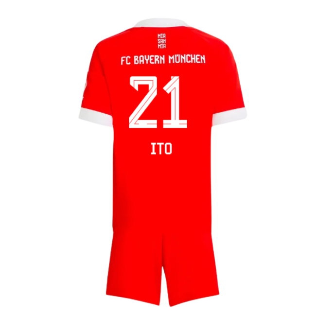 2025-2026 Bayern Munich Home Mini Kit (Ito 21) — Buy Now