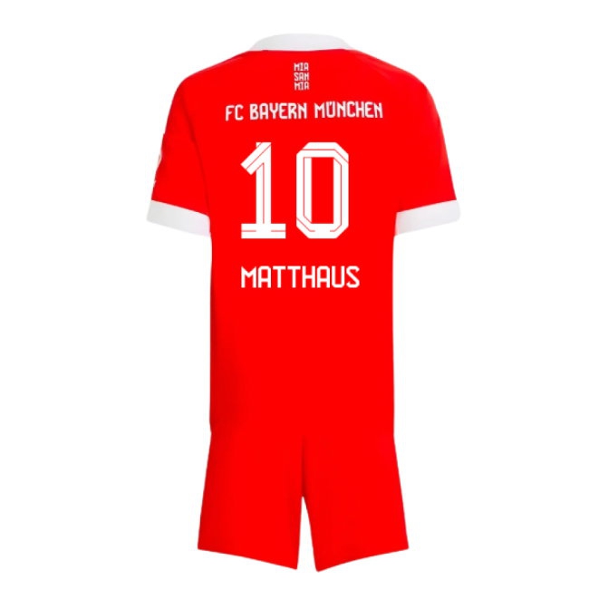 2025-2026 Bayern Munich Home Mini Kit (Matthaus 10) — Shop Now