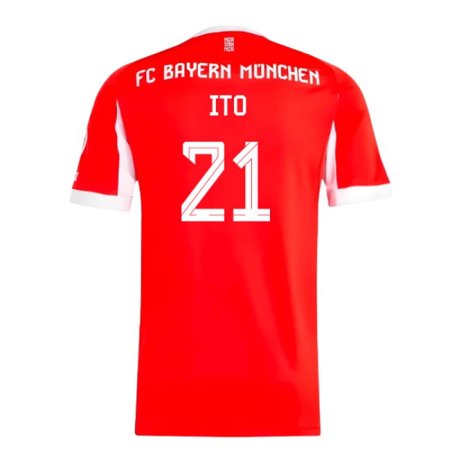 2025-2026 Bayern Munich Home Shirt (Ito 21) — Buy Online