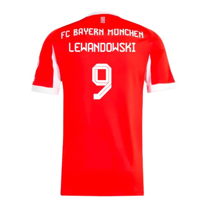 2025-2026 Bayern Munich Home Shirt (Lewandowski 9) — Shop Online