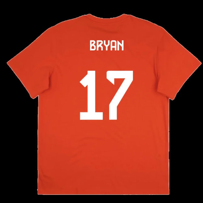 2025-2026 Bayern Munich Seasonal Graphic Tee (Red) (Bryan 17) — Buy Now