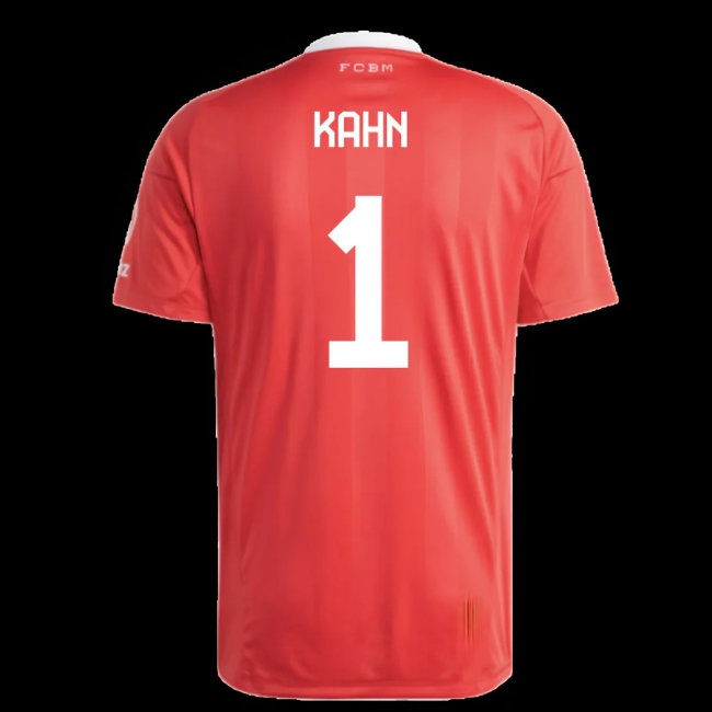 2025-2026 Bayern Munich Third Goalkeeper Shirt (Pure Ruby) (Kahn 1) — Buy Online