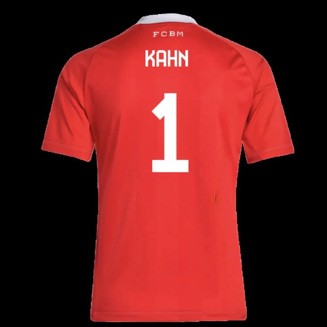 2025-2026 Bayern Munich Third Goalkeeper Shirt (Pure Ruby) - Kids (Kahn 1) — Shop Online