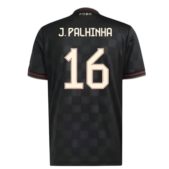 2025-2026 Bayern Munich Third Shirt (J. Palhinha 16) — Shop Now