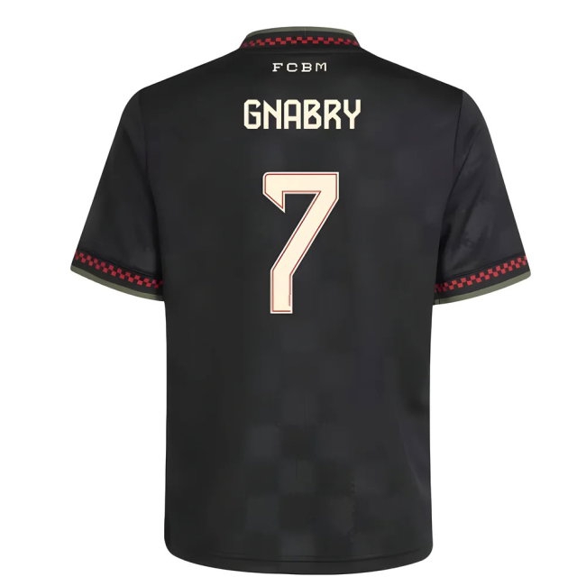 2025-2026 Bayern Munich Third Shirt (Kids) (Gnabry 7) — Buy Now