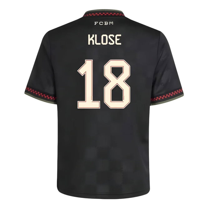 2025-2026 Bayern Munich Third Shirt (Kids) (Klose 18) — Buy Now