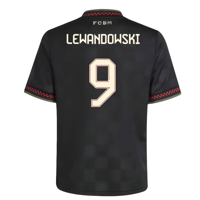 2025-2026 Bayern Munich Third Shirt (Kids) (Lewandowski 9) — Shop Now