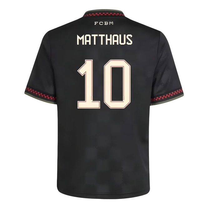 2025-2026 Bayern Munich Third Shirt (Kids) (Matthaus 10) — Shop Online