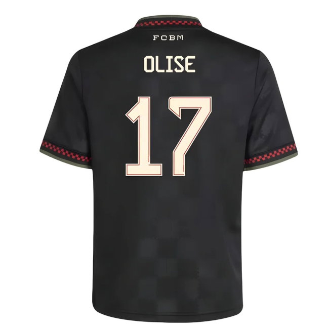 2025-2026 Bayern Munich Third Shirt (Kids) (Olise 17) — Shop Now