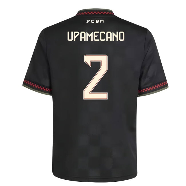 2025-2026 Bayern Munich Third Shirt (Kids) (Upamecano 2) — Buy Now