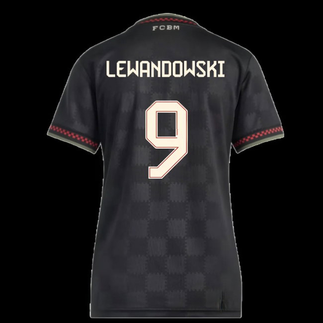 2025-2026 Bayern Munich Third Shirt (Womens) (Lewandowski 9) — Buy Online