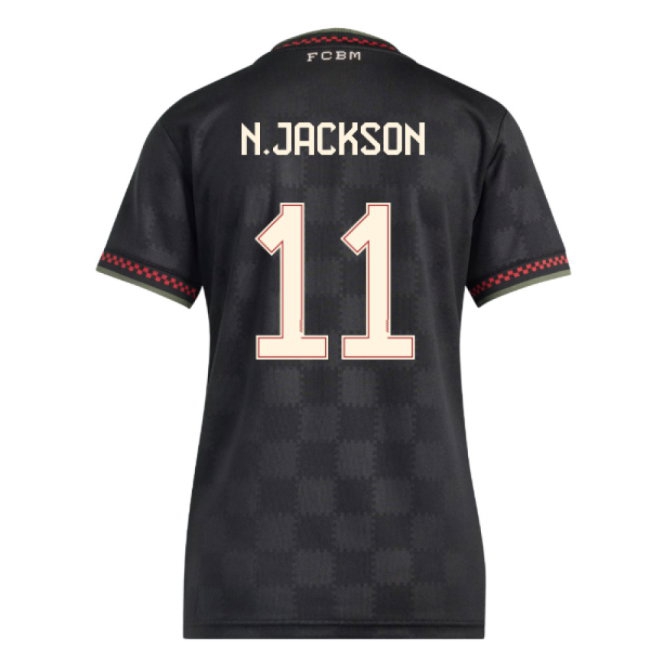 2025-2026 Bayern Munich Third Shirt (Womens) (N.Jackson 11) — Shop Online