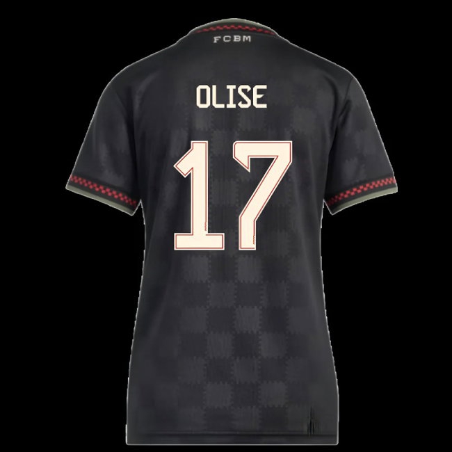 2025-2026 Bayern Munich Third Shirt (Womens) (Olise 17) — Shop Now