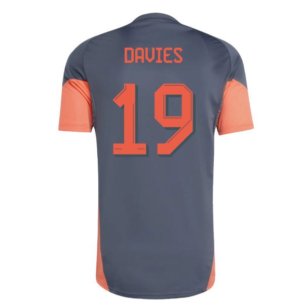 2025-2026 Bayern Munich Training Shirt (Bold Onix) (Davies 19) — Buy Online