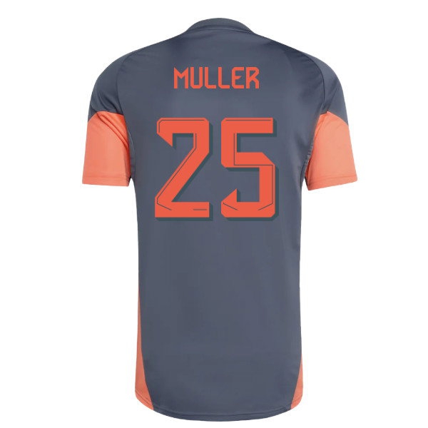 2025-2026 Bayern Munich Training Shirt (Bold Onix) (Muller 25) — Buy Now