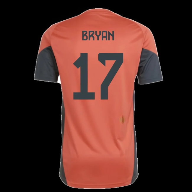 2025-2026 Bayern Munich Training Shirt (Easy Coral) (Bryan 17) — Shop Now
