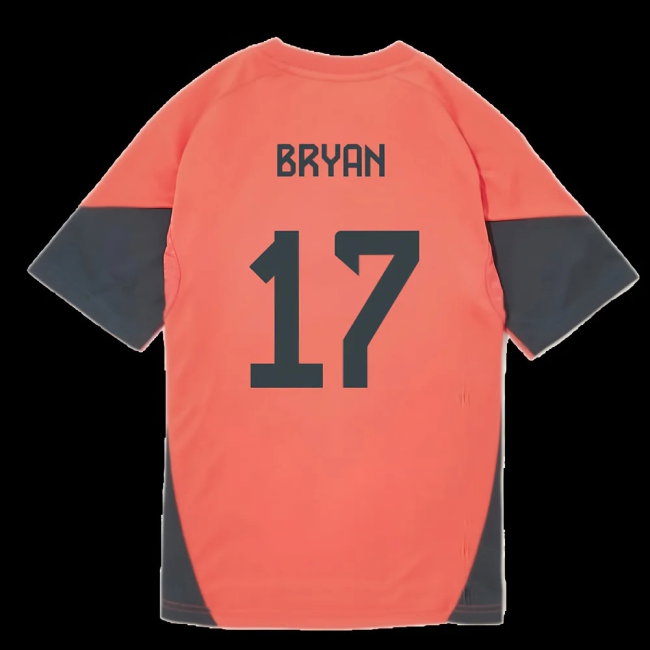 2025-2026 Bayern Munich Training Shirt (Easy Coral) - Kids (Bryan 17) — Buy Online