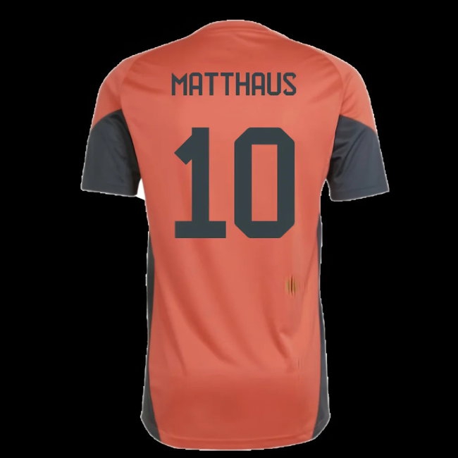 2025-2026 Bayern Munich Training Shirt (Easy Coral) (Matthaus 10) — Buy Now