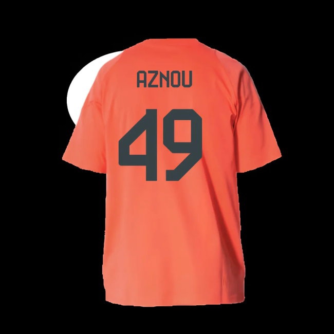 2025-2026 Bayern Munich Training Tee (Easy Coral) - Kids (Aznou 49) — Buy Now