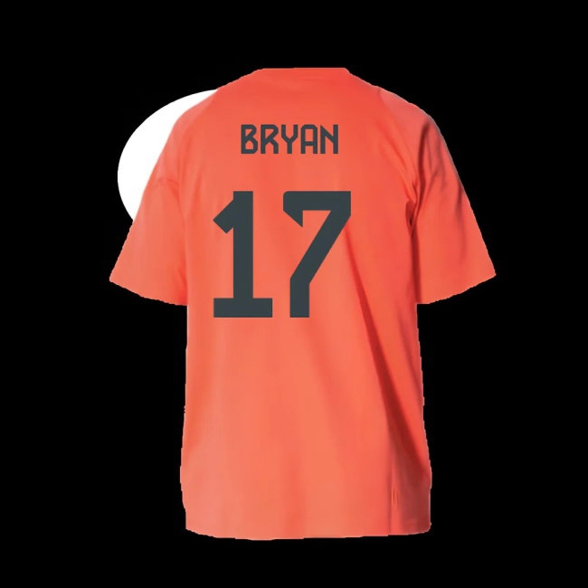 2025-2026 Bayern Munich Training Tee (Easy Coral) - Kids (Bryan 17) — Shop Online