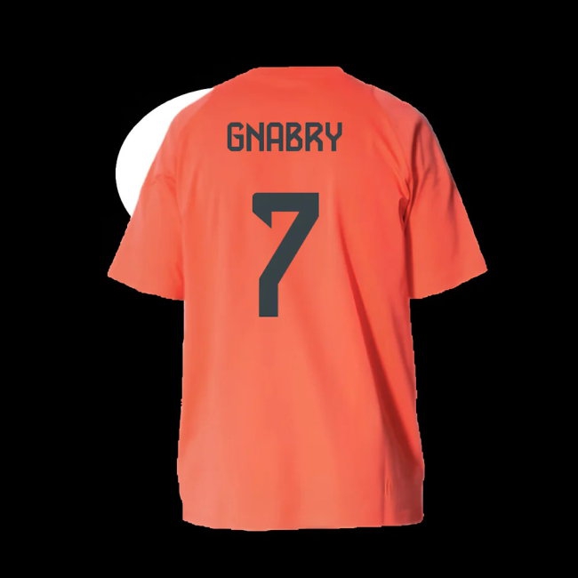 2025-2026 Bayern Munich Training Tee (Easy Coral) - Kids (Gnabry 7) — Shop Online