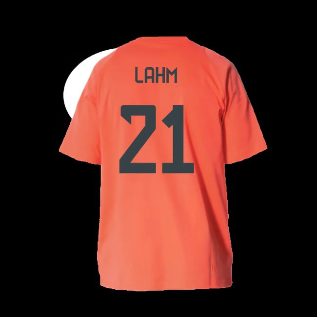2025-2026 Bayern Munich Training Tee (Easy Coral) - Kids (Lahm 21) — Buy Online