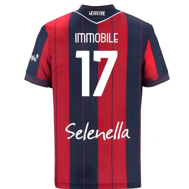 2025-2026 Bologna Home Shirt (Immobile 17) — Buy Now