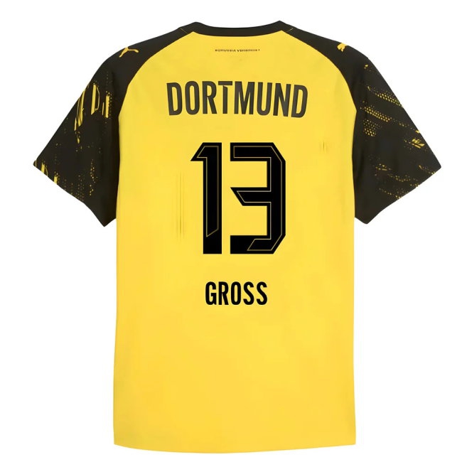 2025-2026 Borussia Dortmund Player Version Home Shirt (Gross 13) — Shop Online