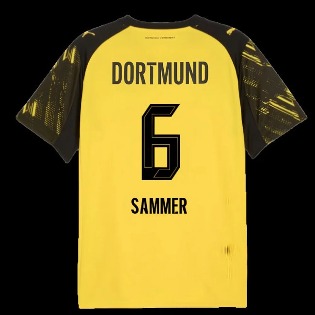 2025-2026 Borussia Dortmund Home Shirt (Sammer 6) — Buy Now