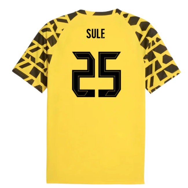 2025-2026 Borussia Dortmund Warm Up Jersey (Yellow) (Sule 25) — Shop Now