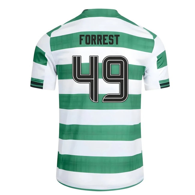 2025-2026 Celtic Player Version Home Shirt (Forrest 49) — Buy Online