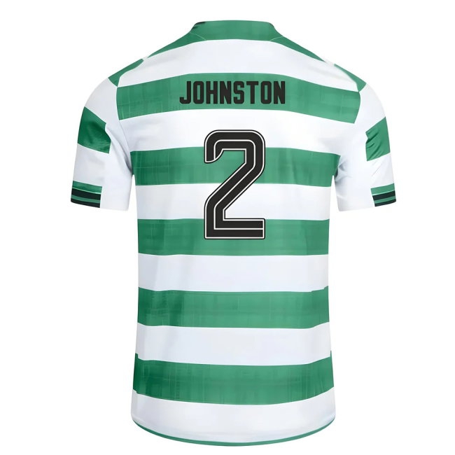 2025-2026 Celtic Player Version Home Shirt (Johnston 2) — Shop Online
