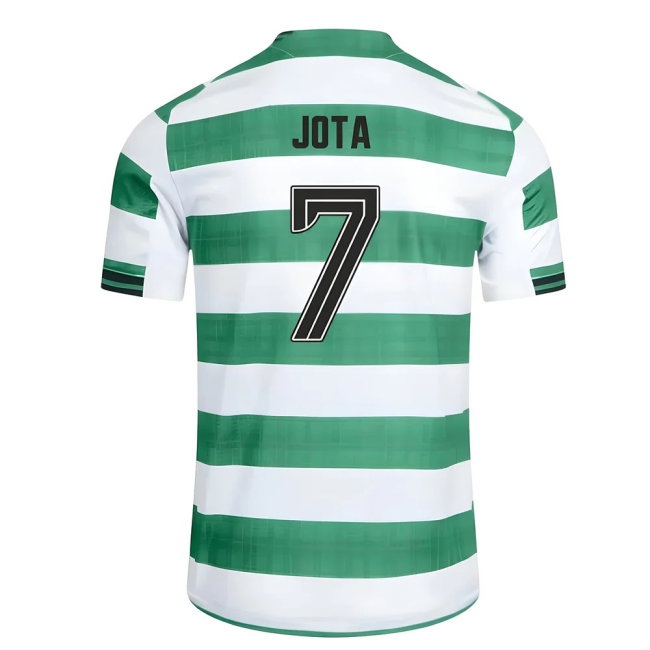 2025-2026 Celtic Player Version Home Shirt (Jota 7) — Buy Online