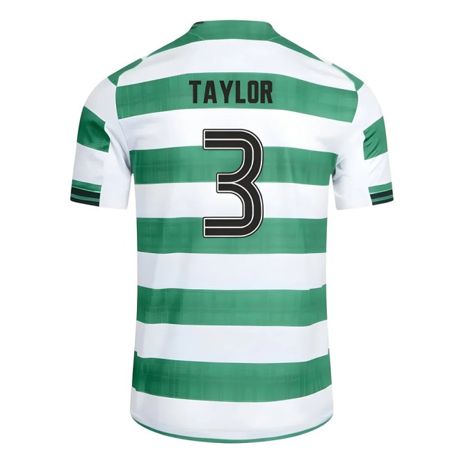 2025-2026 Celtic Player Version Home Shirt (Taylor 3) — Shop Now