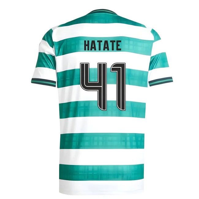 2025-2026 Celtic Home Shirt (Hatate 41) — Shop Now