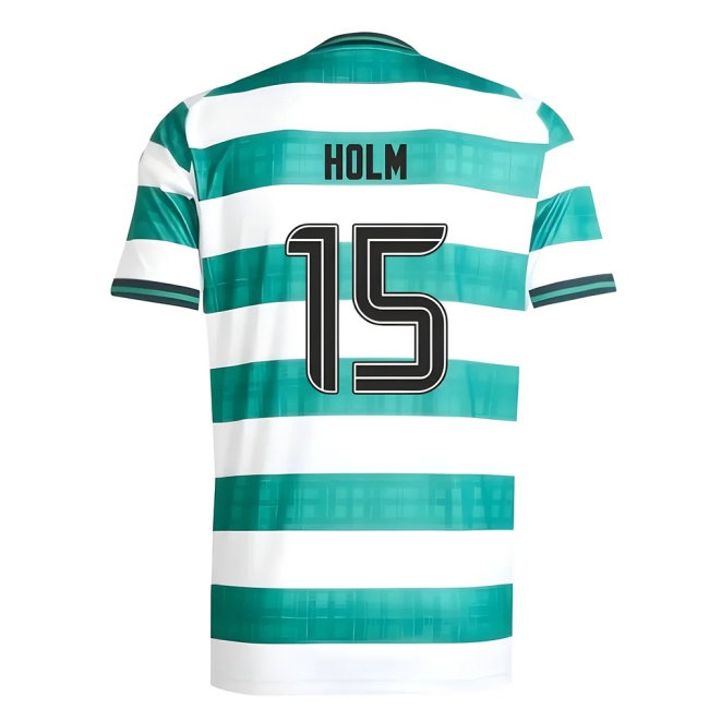 2025-2026 Celtic Home Shirt (Holm 15) — Buy Now