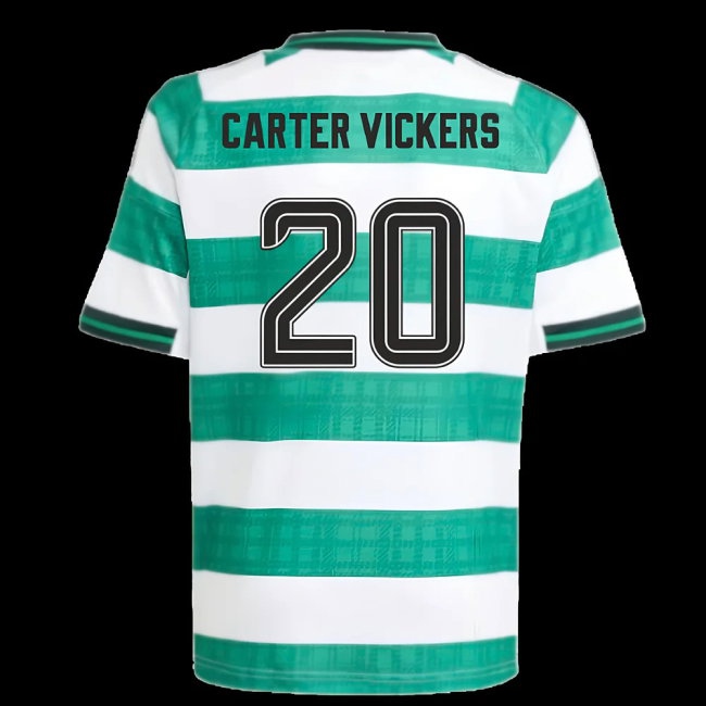 2025-2026 Celtic Home Shirt - Kids (Carter Vickers 20) — Buy Online