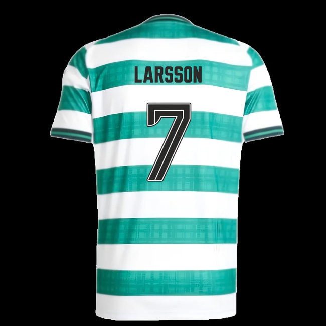 2025-2026 Celtic Home Shirt (Larsson 7) — Buy Now